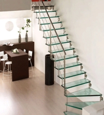 Cầu thang kính cường lực XT7005