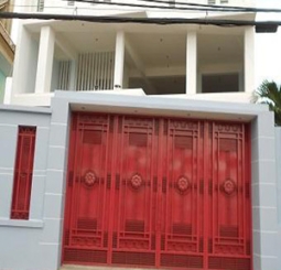 Cửa cổng sắt  4 cánh XT2021