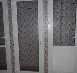 Cửa Nhựa Lõi Thép kính XT3005