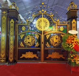 Cửa cổng sắt 2 cánh XT2029