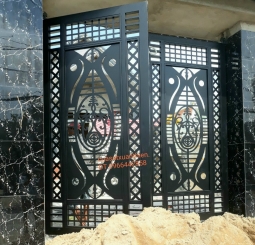 Cửa cổng Sắt  2 Cánh CNC XT113