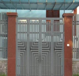 Cửa cổng sắt 2022, sơn tĩnh điện