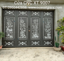 Cửa Cổng Sắt 4 Cánh XT103