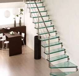 Cầu thang kính cường lực XT7005