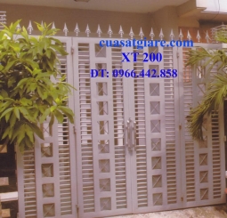 Cửa cổng sắt XT2004, Thi công các Quận TPHCM, Bình Dương, các Tỉnh Lân Cận