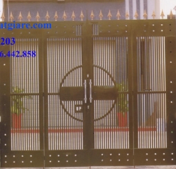 Cửa cổng sắt 2 và 4 cánh XT2002 cửa sắt Bình Dương, TPHCM, các Tỉnh Miền Tây