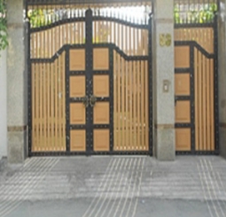 Cửa cổng sắt 2 cánh XT2019