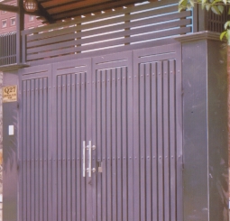 Cửa cổng sắt 4 cánh XT2011, cửa sắt tại TPHCM, Bình Dương, cửa nhôm kính, cửa kéo, , 