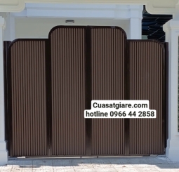 Cửa Cổng Sắt Bo Góc