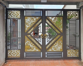 Cửa sắt đẹp TPHCM - Mẫu mã đa dạng chất lượng tốt