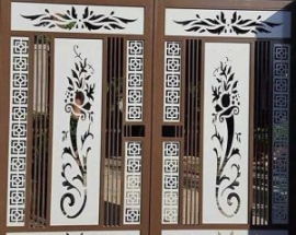 Cửa sắt CNC 2 cánh: Thiết kế đẹp mắt và chất lượng cao