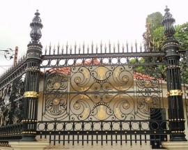 Nhà Đẹp Hơn Nhờ Vao Cửa Rào Sắt Mỹ Thuật