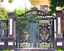Những mẫu cửa cổng sắt đẹp cần tham khảo ngay khi làm cổng sắt