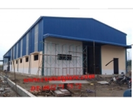 Thi công nhà xưởng đẹp