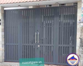 Tìm đơn vị lắp đặt cửa sắt cnc 4 cánh giá tốt ở đâu?