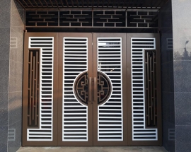 5 Kinh nghiệm lựa chọn cửa sắt nhà phố trong thi công nội thất hiện đại