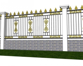 Thi công hàng rào sắt Bình Dương, trọn gói giá tốt