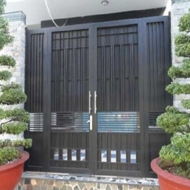 Thi công cửa sắt mạ kẽm sơn tĩnh điện giá rẻ - Xuân Thiện