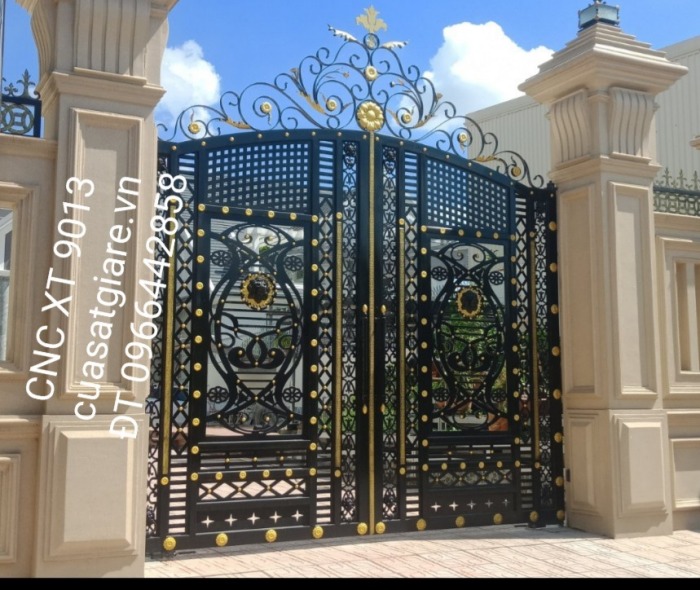 cửa sắt 2 cánh đẹp