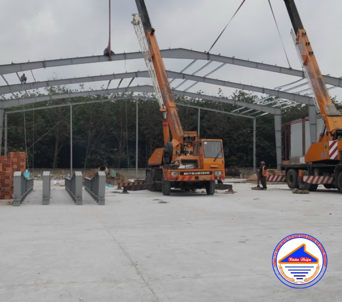 thi công nhà xưởng Bình Dương
